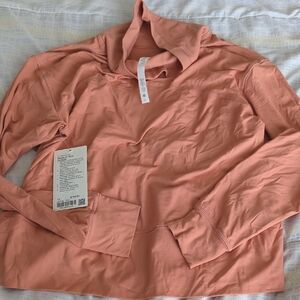 Lululemon Athletica Peach Lightweight Rule Pullover